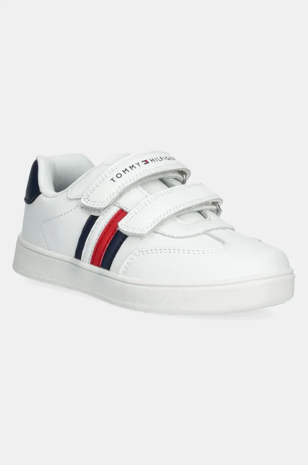 Tommy Hilfiger Otroške superge Tommy Hilfiger bela barva, T1X9-33839
