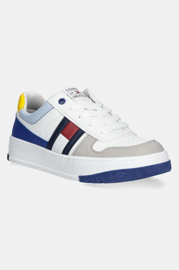 Tommy Hilfiger Otroške superge Tommy Hilfiger bela barva, T3X9-33863