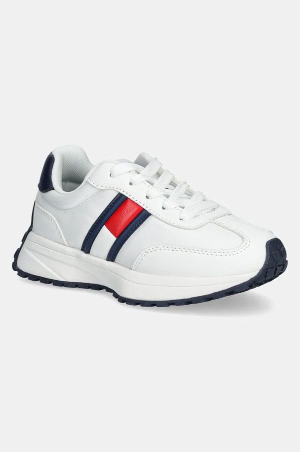 Tommy Hilfiger Otroške superge Tommy Hilfiger bela barva, T3X9-33877