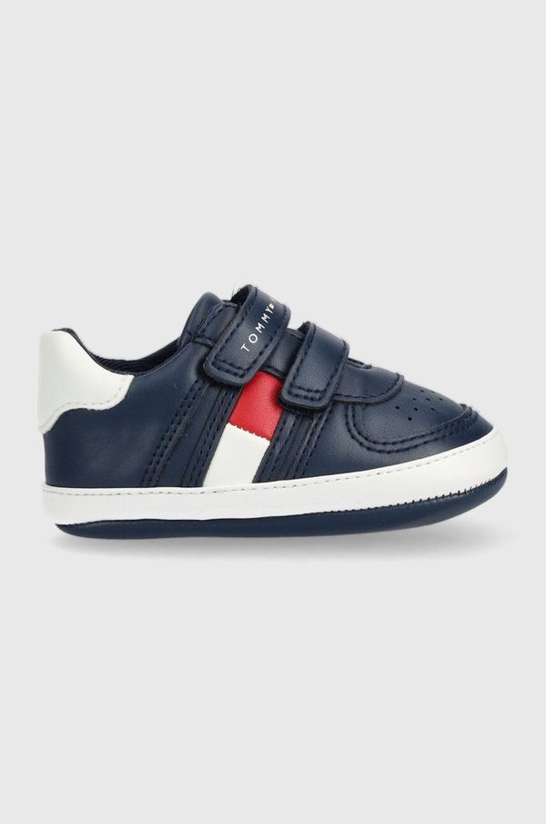 Tommy Hilfiger Otroške superge Tommy Hilfiger mornarsko modra barva