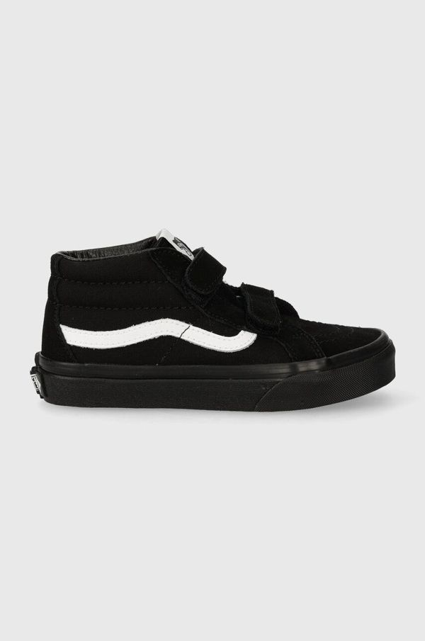 Vans Otroške superge Vans UY SK8-Mid Reissue V črna barva