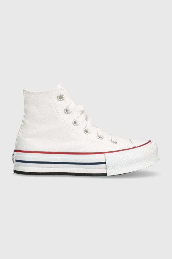 Converse Otroške teniske Converse bela barva