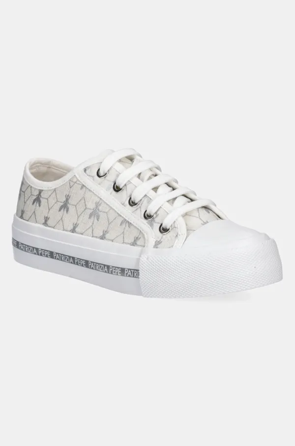 Patrizia Pepe Otroške teniske Patrizia Pepe bež barva, PPJ311