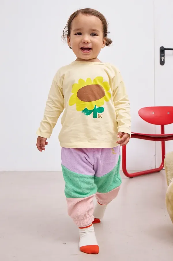 Bobo Choses Otroške trenirke Bobo Choses vijolična barva, 125AB056