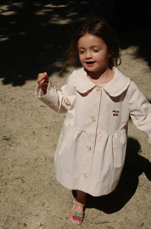 Konges Sløjd Otroški balonar Konges Sløjd TRENCHY COAT roza barva, KS102415