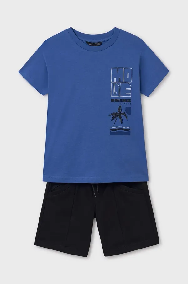 Mayoral Otroški bombažen komplet Mayoral 6677