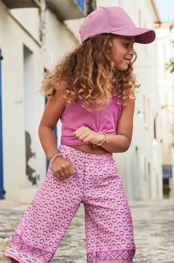 Mayoral Otroški bombažen komplet Mayoral roza barva, 3562