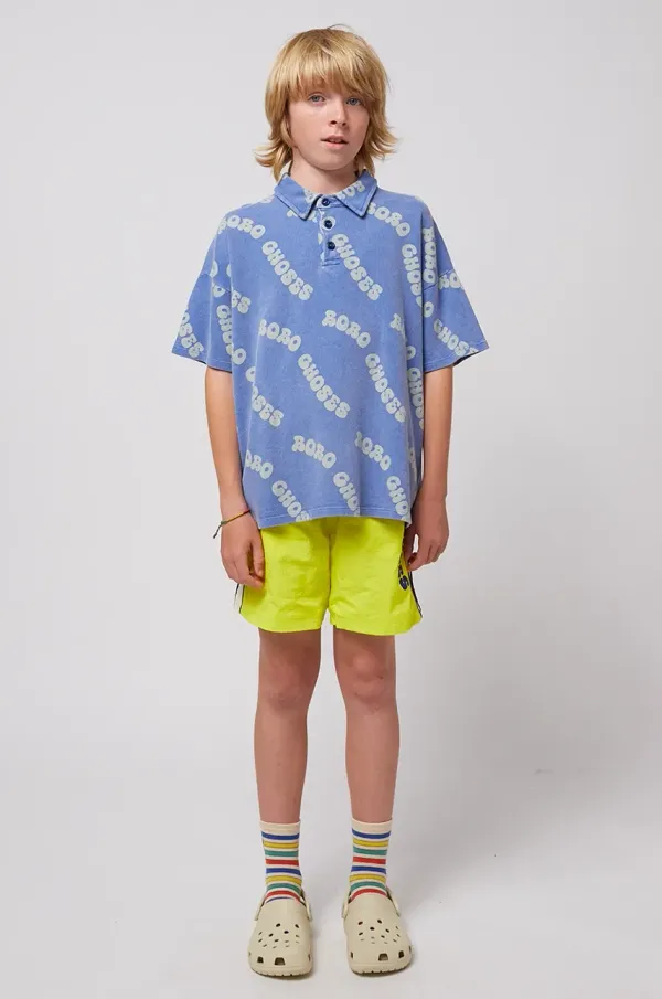 Bobo Choses Otroški bombažen polo Bobo Choses Wavy 125AC018