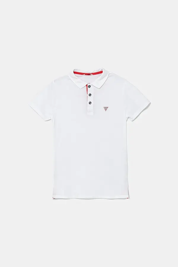 Guess Otroški bombažen polo Guess