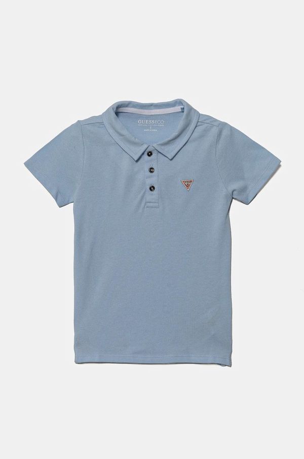 Guess Otroški bombažen polo Guess N2GP03 KAPY0