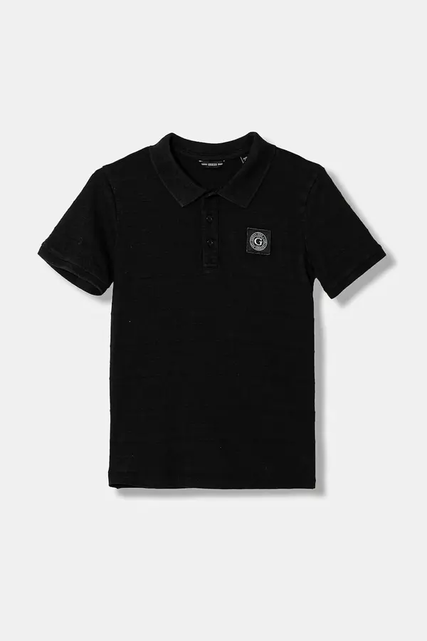 Guess Otroški bombažen polo Guess