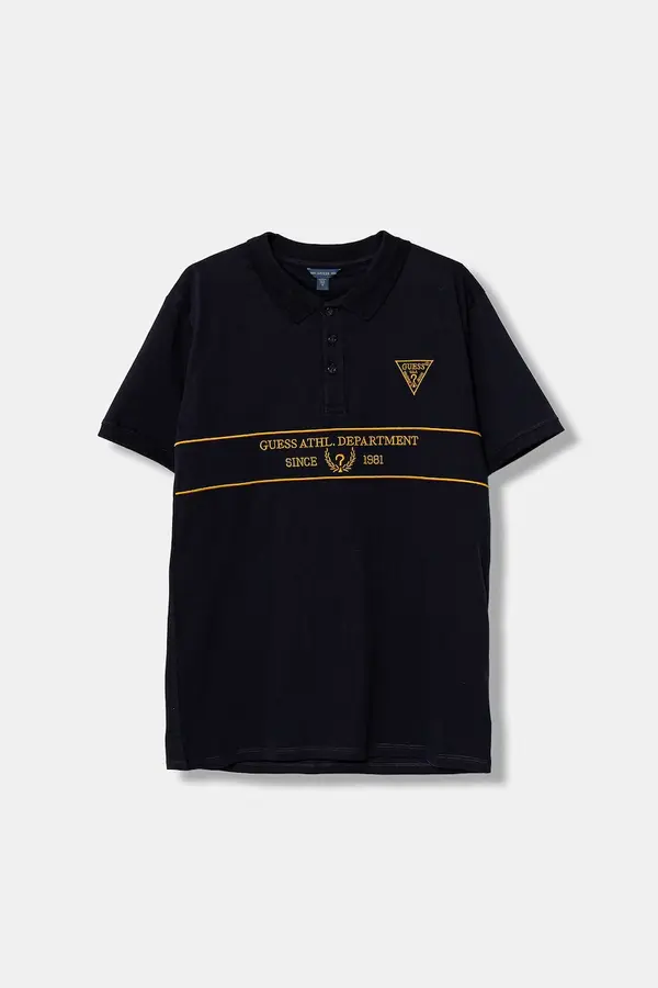 Guess Otroški bombažen polo Guess