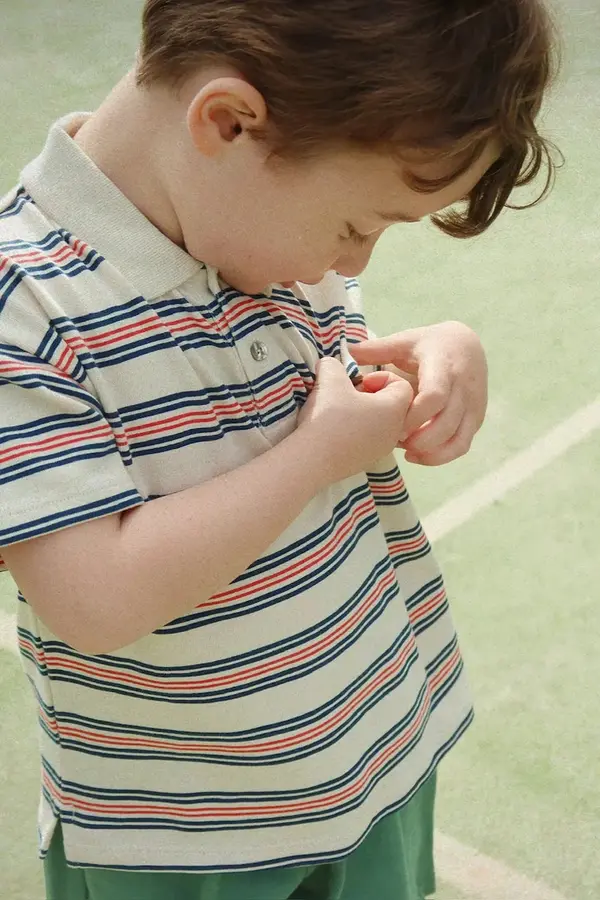 Konges Sløjd Otroški bombažen polo Konges Sløjd SPOTTY SS POLO GOTS