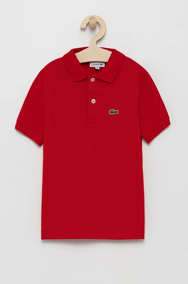 Lacoste Otroški bombažen polo Lacoste
