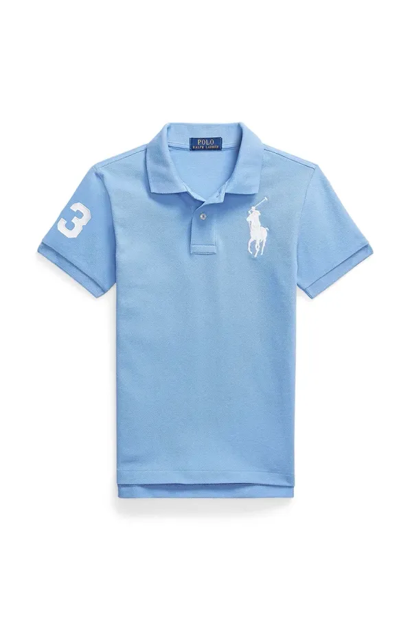 Polo Ralph Lauren Otroški bombažen polo Polo Ralph Lauren 323708861118