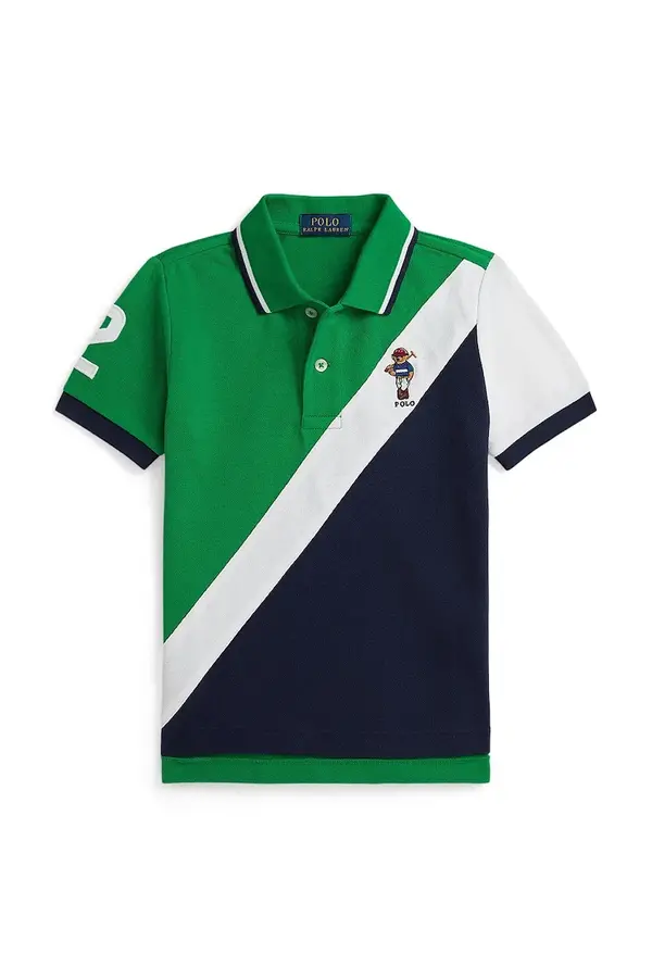 Polo Ralph Lauren Otroški bombažen polo Polo Ralph Lauren