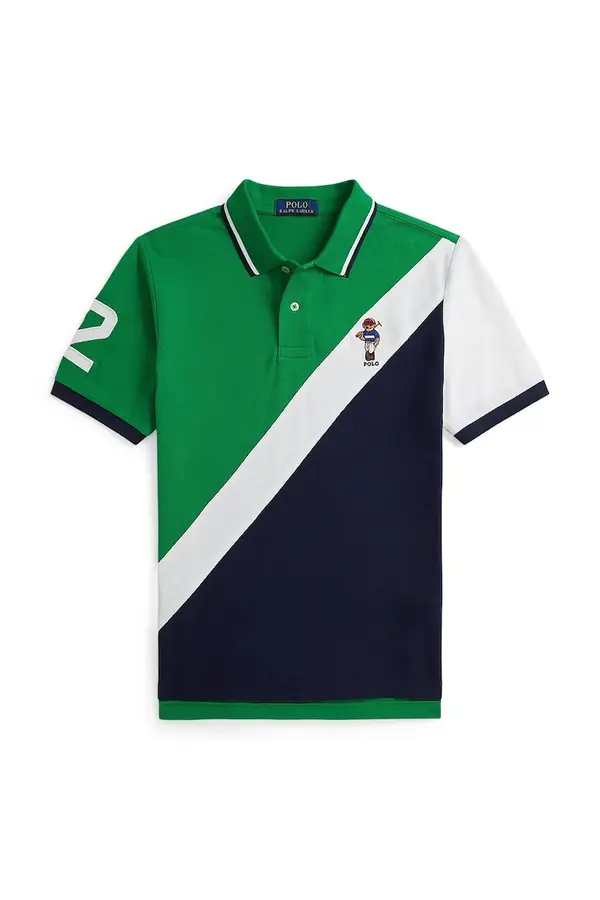 Polo Ralph Lauren Otroški bombažen polo Polo Ralph Lauren