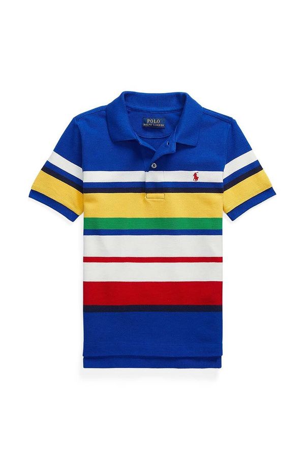 Polo Ralph Lauren Otroški bombažen polo Polo Ralph Lauren