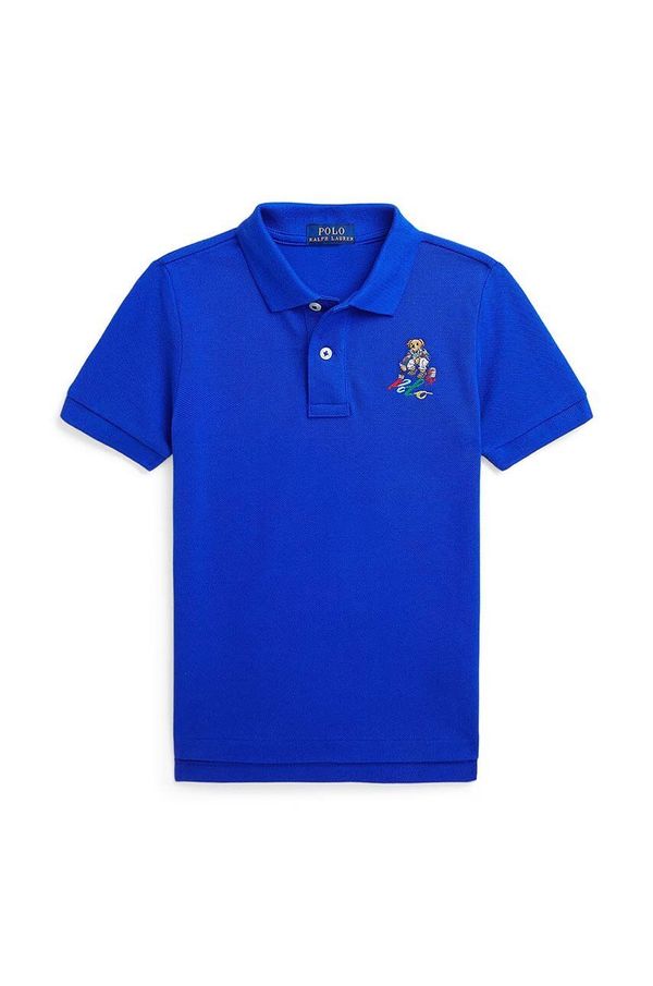 Polo Ralph Lauren Otroški bombažen polo Polo Ralph Lauren