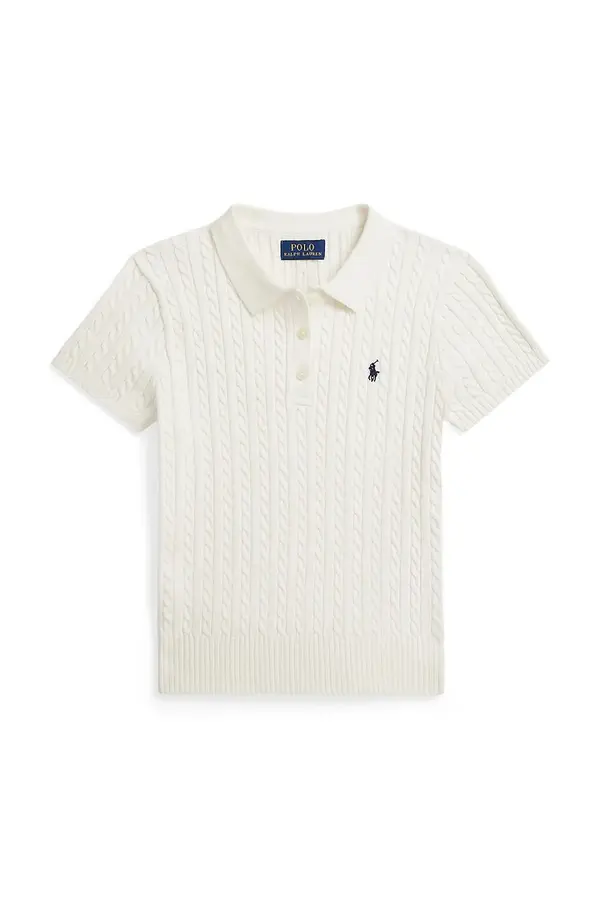 Polo Ralph Lauren Otroški bombažen polo Polo Ralph Lauren