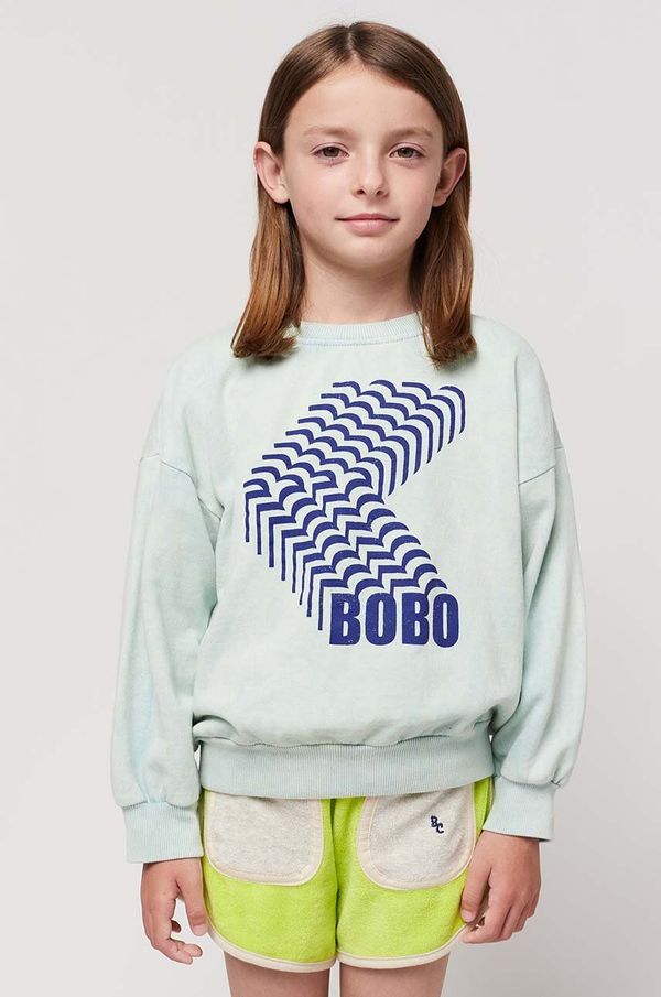 Bobo Choses Otroški bombažen pulover Bobo Choses