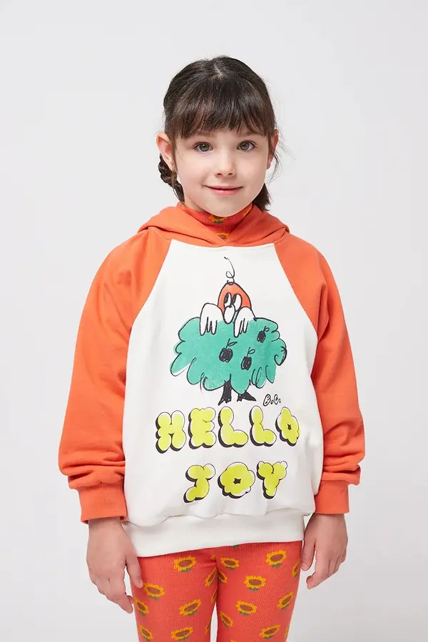 Bobo Choses Otroški bombažen pulover Bobo Choses Hello Joy