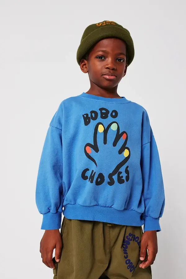 Bobo Choses Otroški bombažen pulover Bobo Choses High Five
