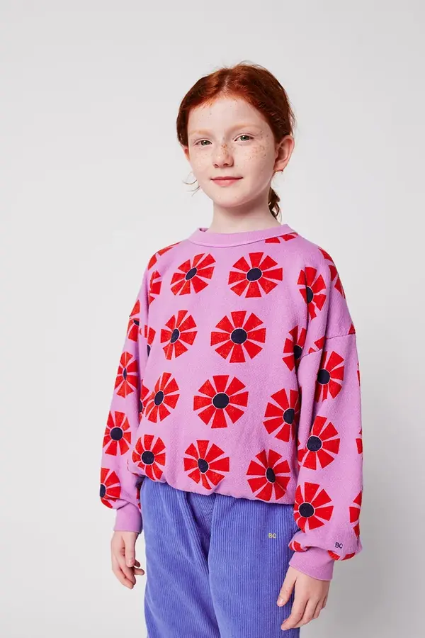 Bobo Choses Otroški bombažen pulover Bobo Choses Kaleidoscope