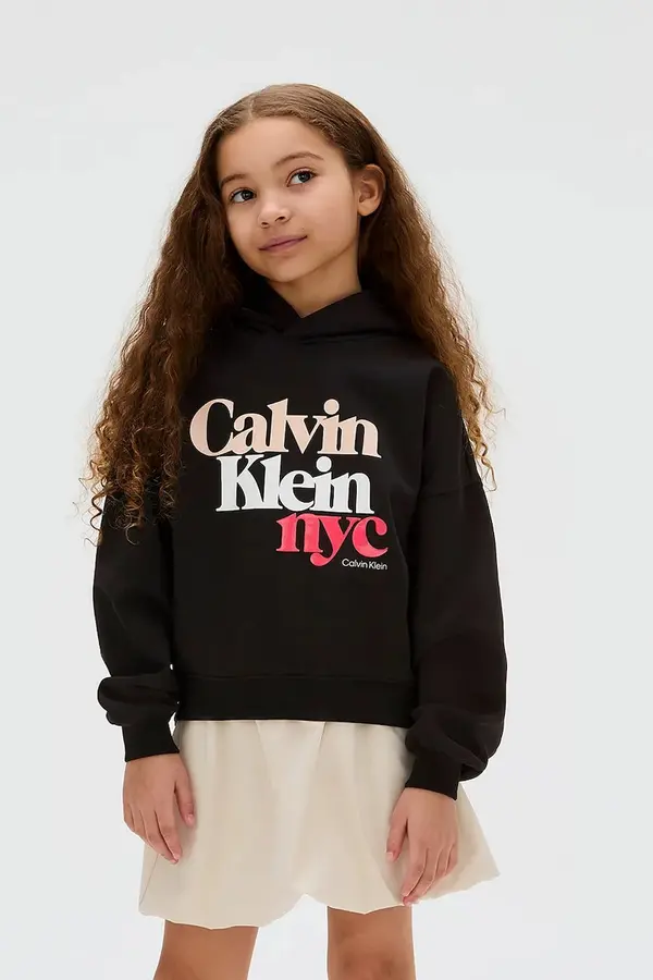 Calvin Klein Jeans Otroški bombažen pulover Calvin Klein Jeans