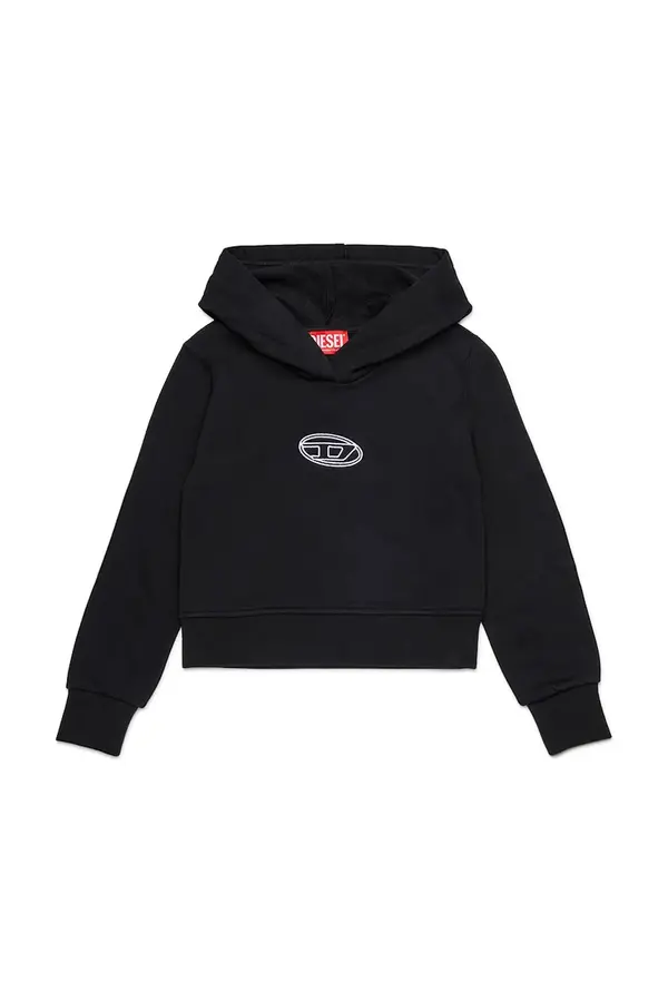 Diesel Otroški bombažen pulover Diesel SASYHOOD SWEAT-SHIRT