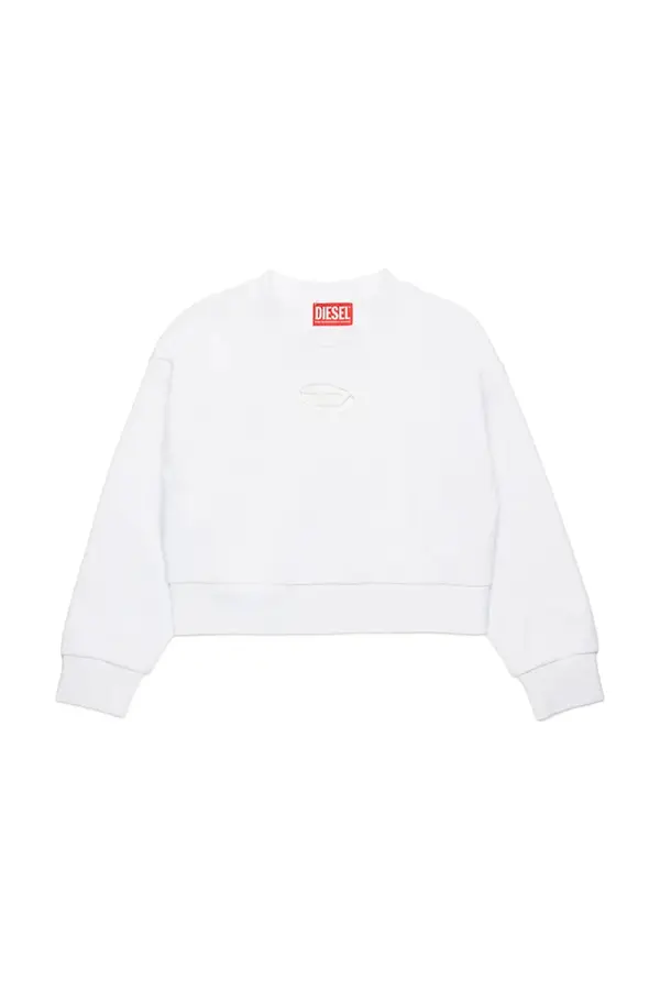 Diesel Otroški bombažen pulover Diesel STRASLIUM SWEAT-SHIRT
