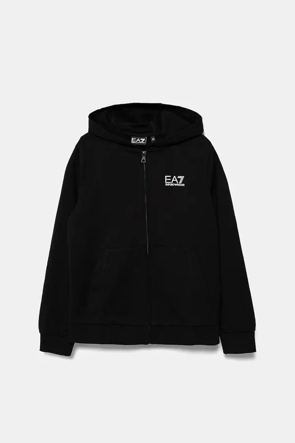 EA7 Emporio Armani Otroški bombažen pulover EA7 Emporio Armani