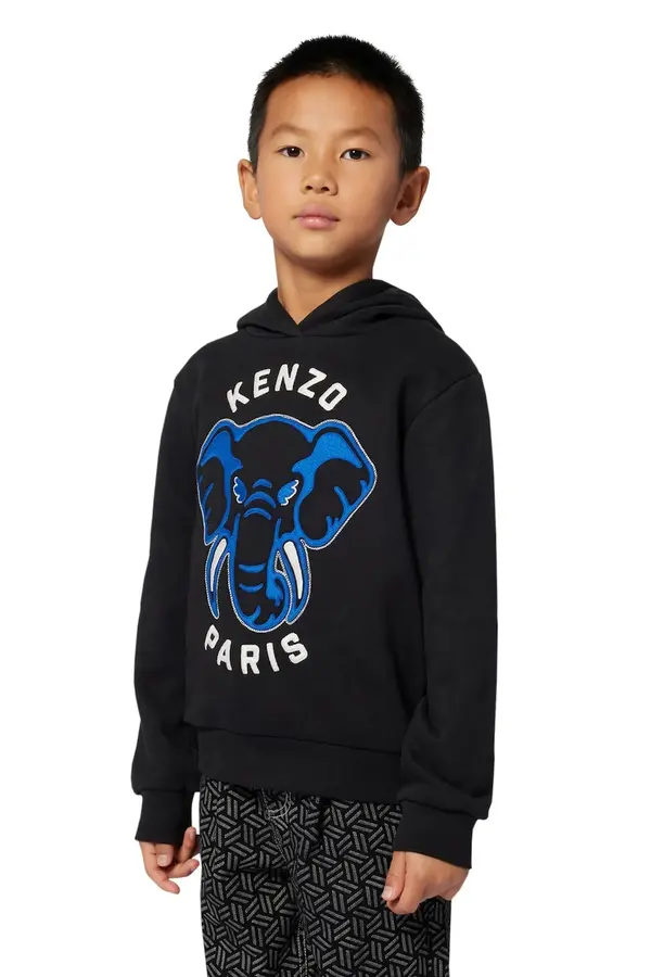Kenzo kids Otroški bombažen pulover Kenzo Kids