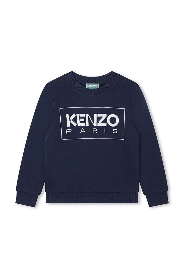 Kenzo kids Otroški bombažen pulover Kenzo Kids