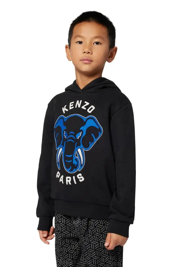Kenzo kids Otroški bombažen pulover Kenzo Kids