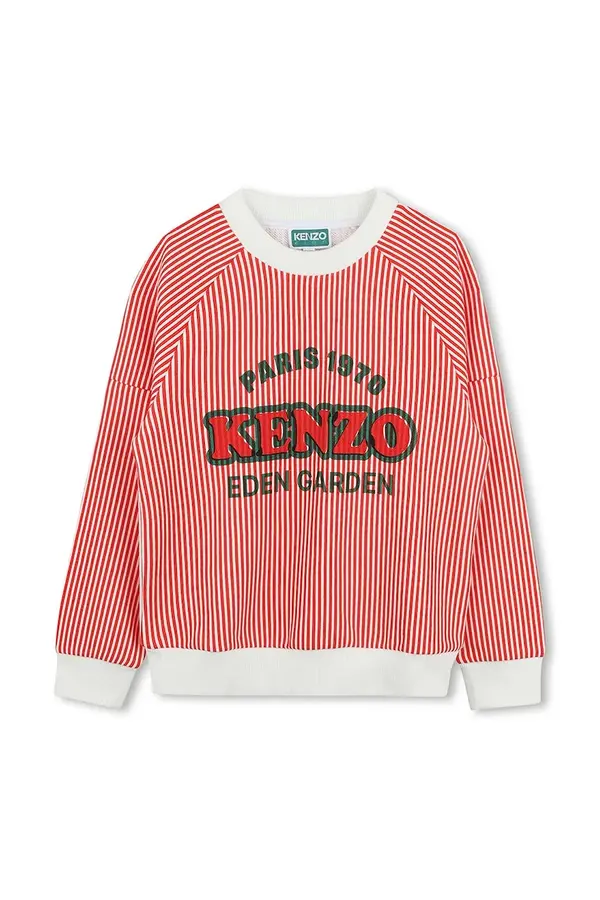 Kenzo kids Otroški bombažen pulover Kenzo Kids