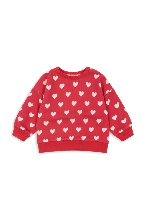 Konges Sløjd Otroški bombažen pulover Konges Sløjd LOUPY LOU SWEAT SHIRT OCS