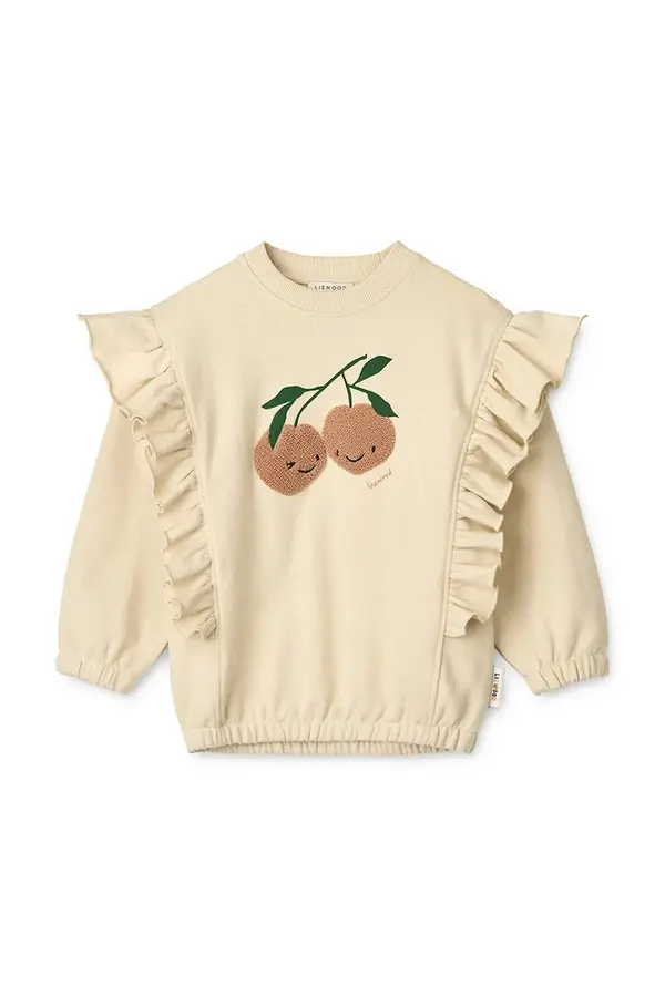 Liewood Otroški bombažen pulover Liewood Marcella Placement Sweatshirt