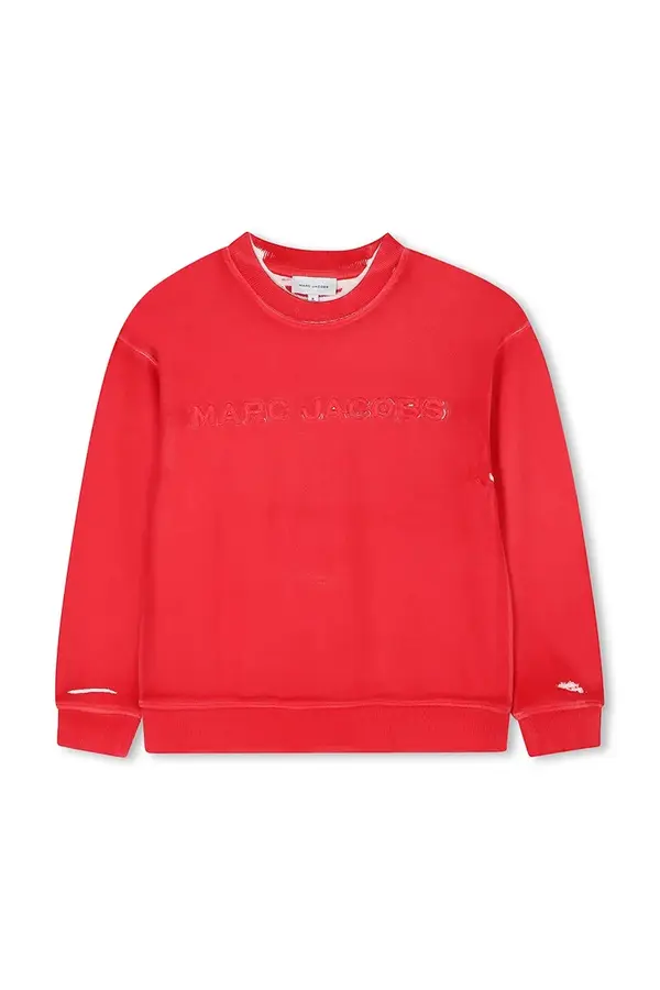 Marc Jacobs Otroški bombažen pulover Marc Jacobs
