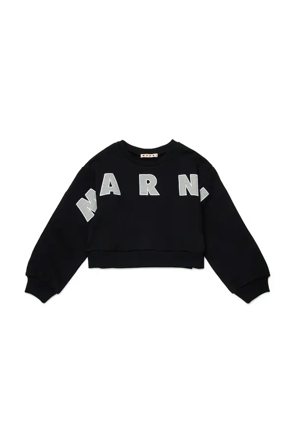 Marni Otroški bombažen pulover Marni MS220F SWEAT-SHIRT