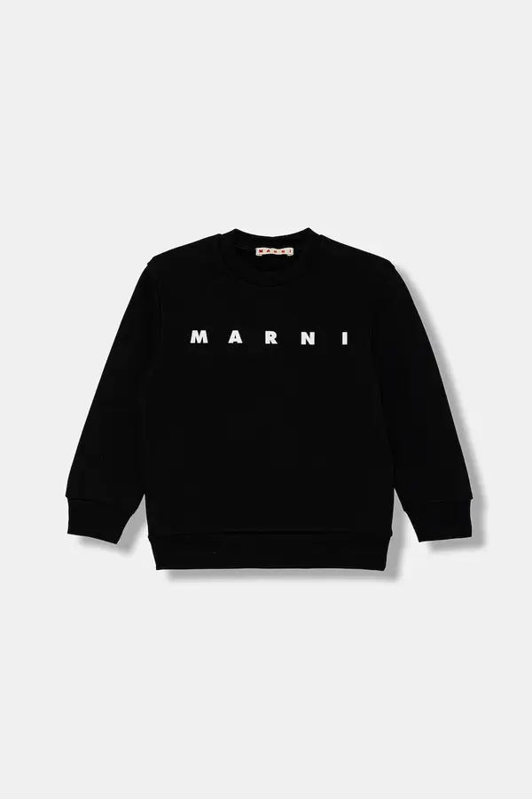 Marni Otroški bombažen pulover Marni MS340U SWEAT-SHIRT