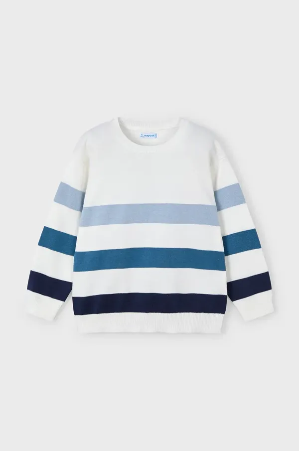 Mayoral Otroški bombažen pulover Mayoral 3366