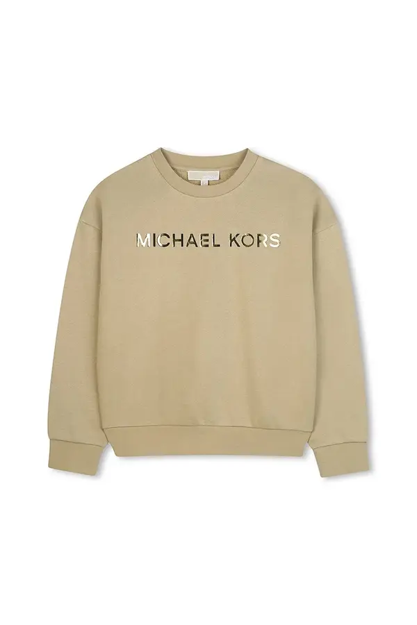 Michael Kors Otroški bombažen pulover Michael Kors