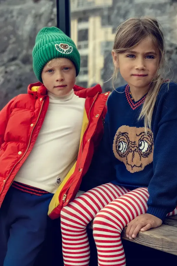 Mini Rodini Otroški bombažen pulover Mini Rodini E.T.