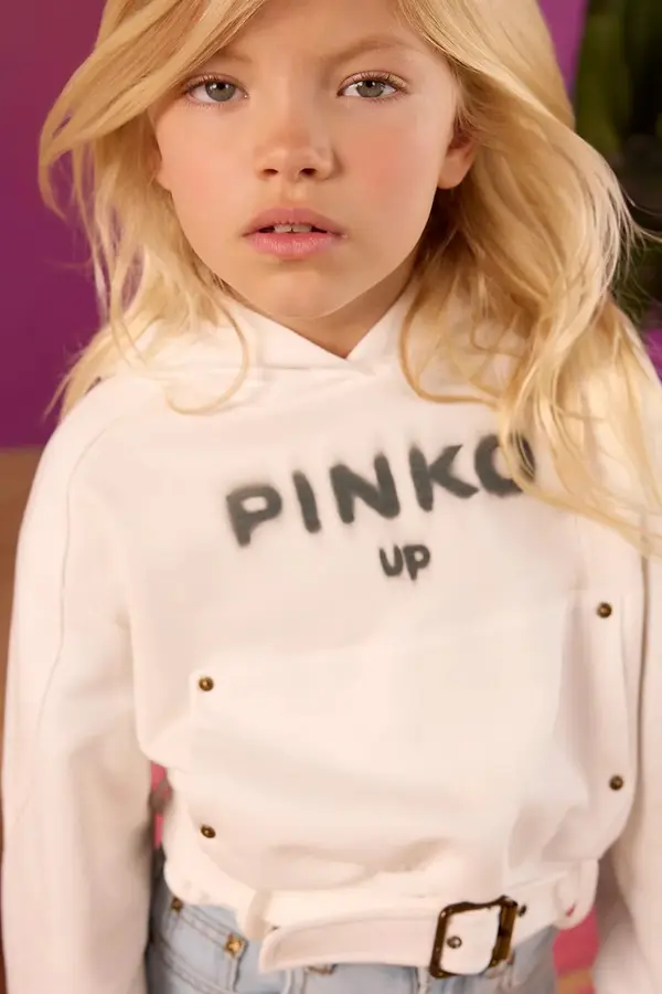 Pinko Otroški bombažen pulover Pinko