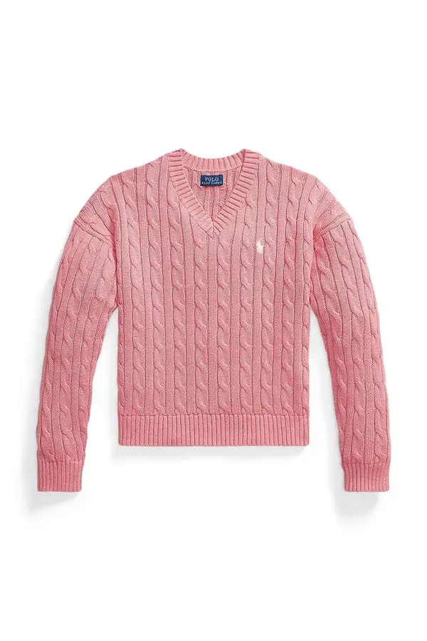 Polo Ralph Lauren Otroški bombažen pulover Polo Ralph Lauren