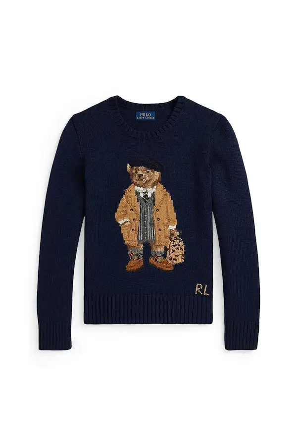 Polo Ralph Lauren Otroški bombažen pulover Polo Ralph Lauren