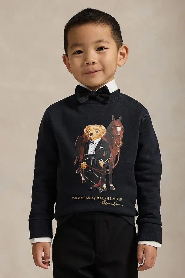 Polo Ralph Lauren Otroški bombažen pulover Polo Ralph Lauren