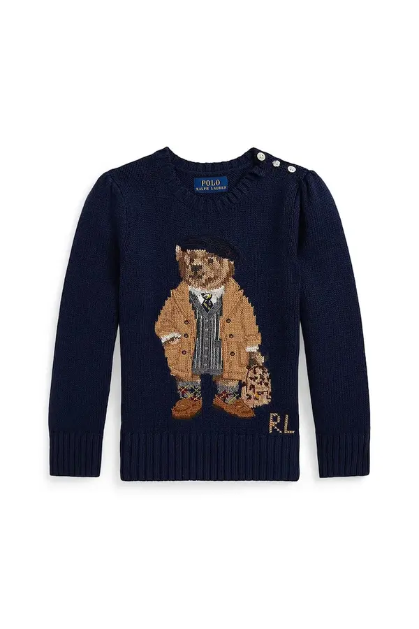 Polo Ralph Lauren Otroški bombažen pulover Polo Ralph Lauren