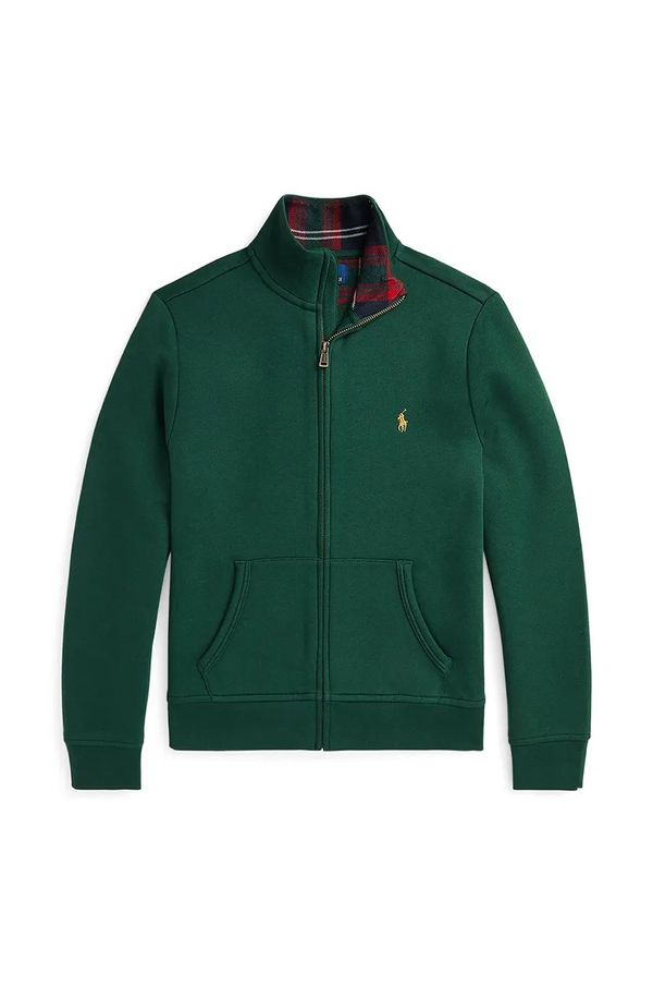 Polo Ralph Lauren Otroški bombažen pulover Polo Ralph Lauren mornarsko modra barva, 323953025001